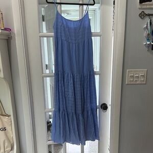 Haute Hippie Blue Maxi Dress